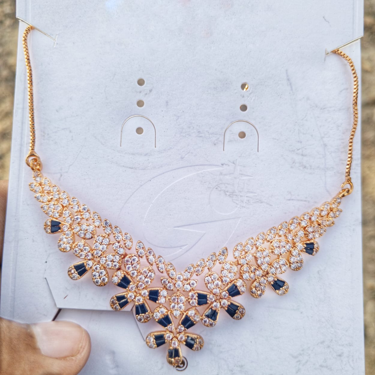 4-Piece Sparkling Crystal Jewelry Set – Perfect for Weddings & Parties